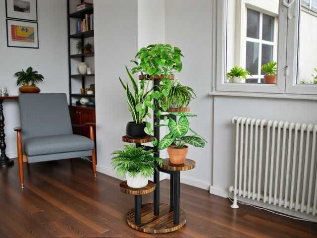 Stojak na Kwiaty 5 poziomów NOWY Kwietnik