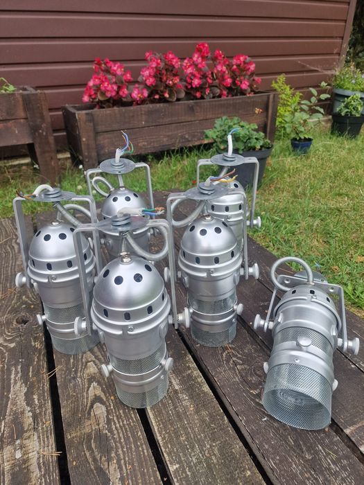 Lampy wiszące 6 sztuk