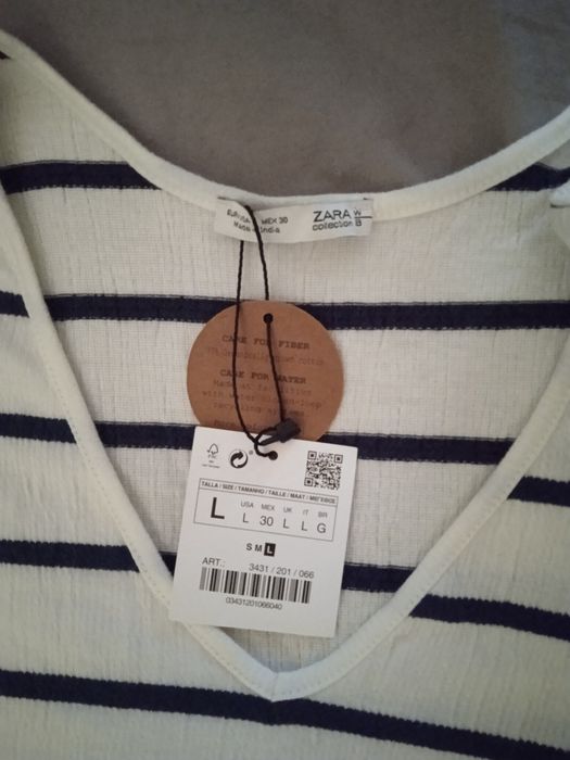 Футболка zara, размер L