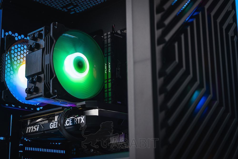 Обсидіан v2! RTX 5050 8GB+i3-14100F+DDR4 16GB+M.2 SSD 500GB –  Ігровий комп'ютер ПК для ігор геймерський игровой компьютер