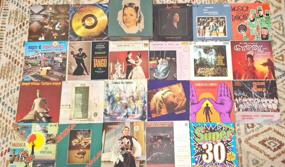 Discos de Vinil Antigos