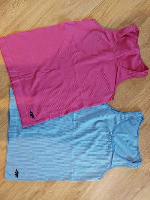 top sportowy,treningowy, t-shirt, koszulka 4f 2-pack s-m