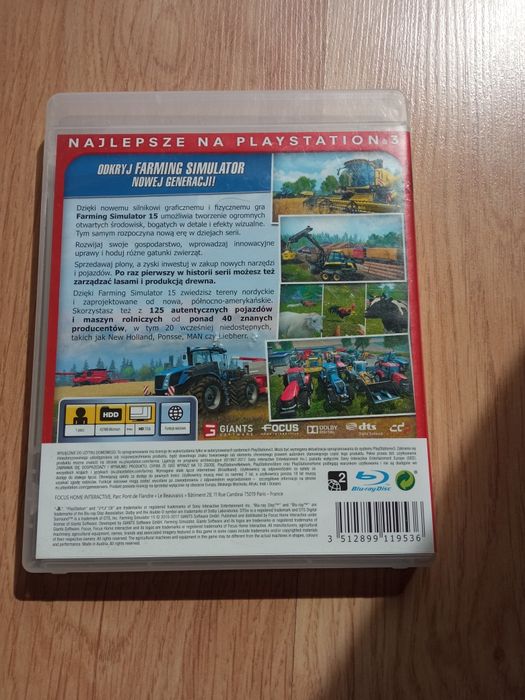 Gra Farming Simulator 15 ps3 PL polska wersja