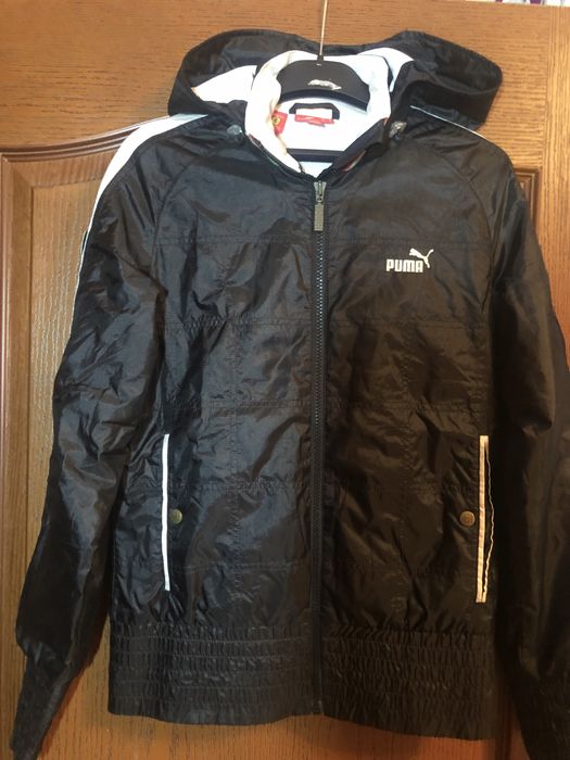 Куртка ветровка Puma Ferrari спортивная Tommy Hilfiger