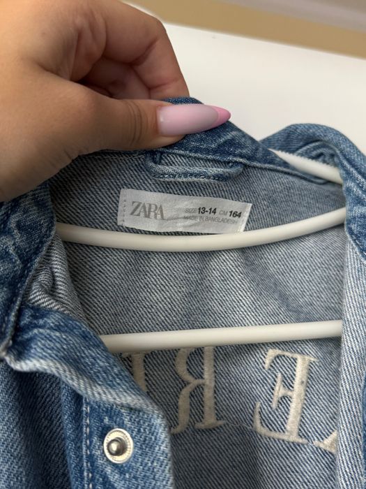 Хлопчача джинсовка Zara джинсова сорочка