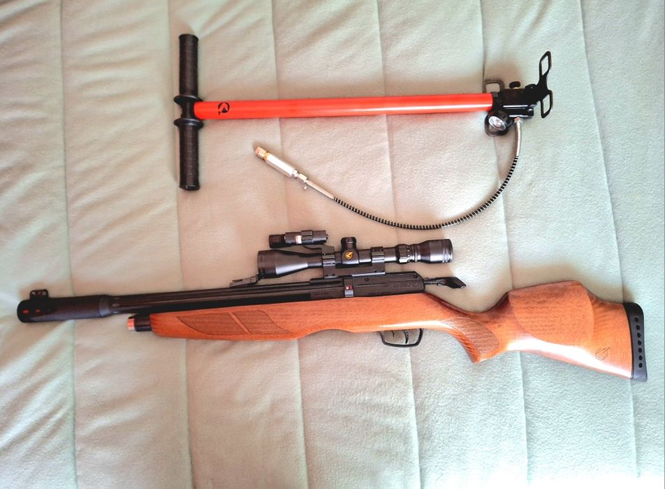 Carabina PCP GAMO RISER 5,5mm + Bomba GAMO