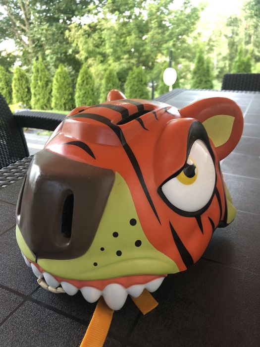 Kask dziecięcy Crazy Tiger tygrys tygrysek