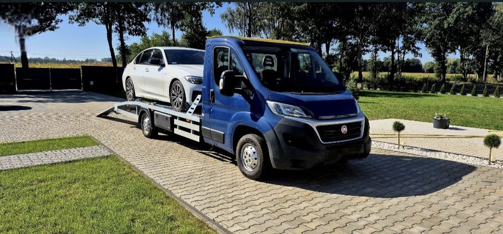 Wynajem auto lawety Fiat Ducato 2018r. + Usługi