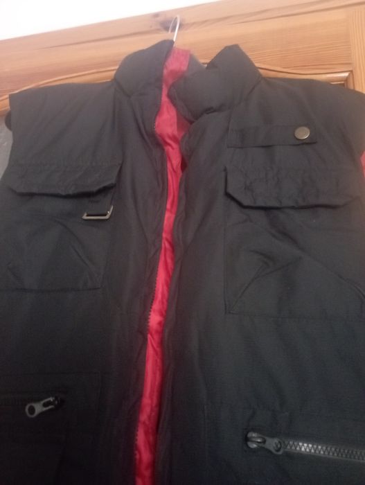 Dwustronny bezrękawnik męski