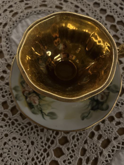 Linda chavena pintada a mao