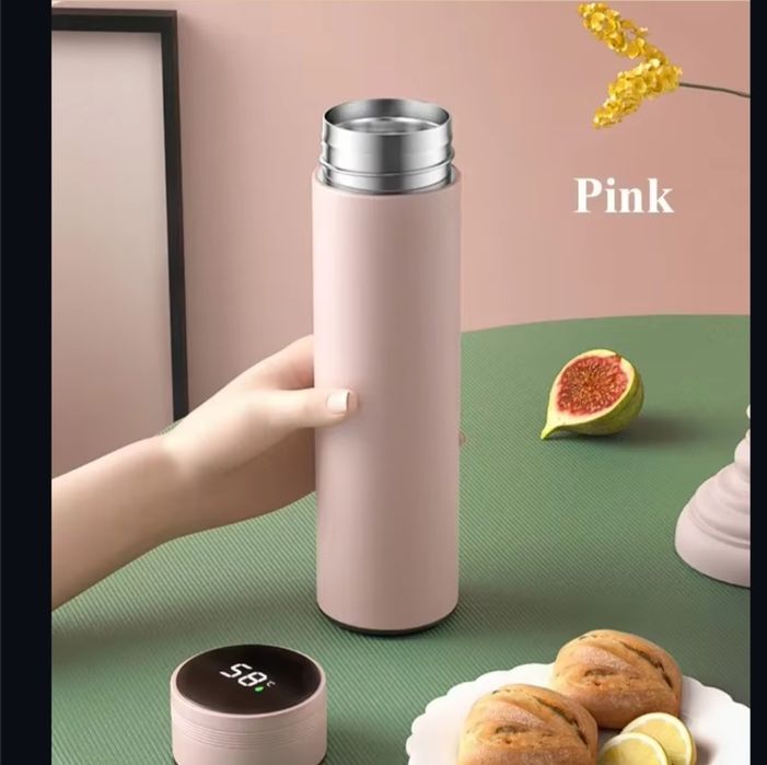 Kubek 500ML wyświetlacz temperatury kubek termosowy