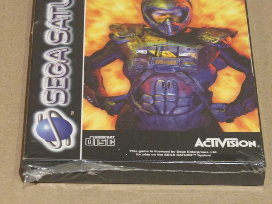 Jogo Sega Saturn Blast Chamber novo selado