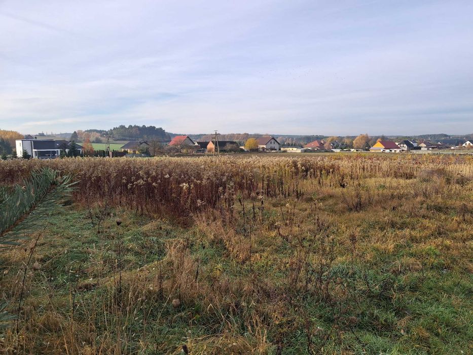 Działka budowlana 11 arów - Ostrzeszów / Potaśnia - bez pośredników