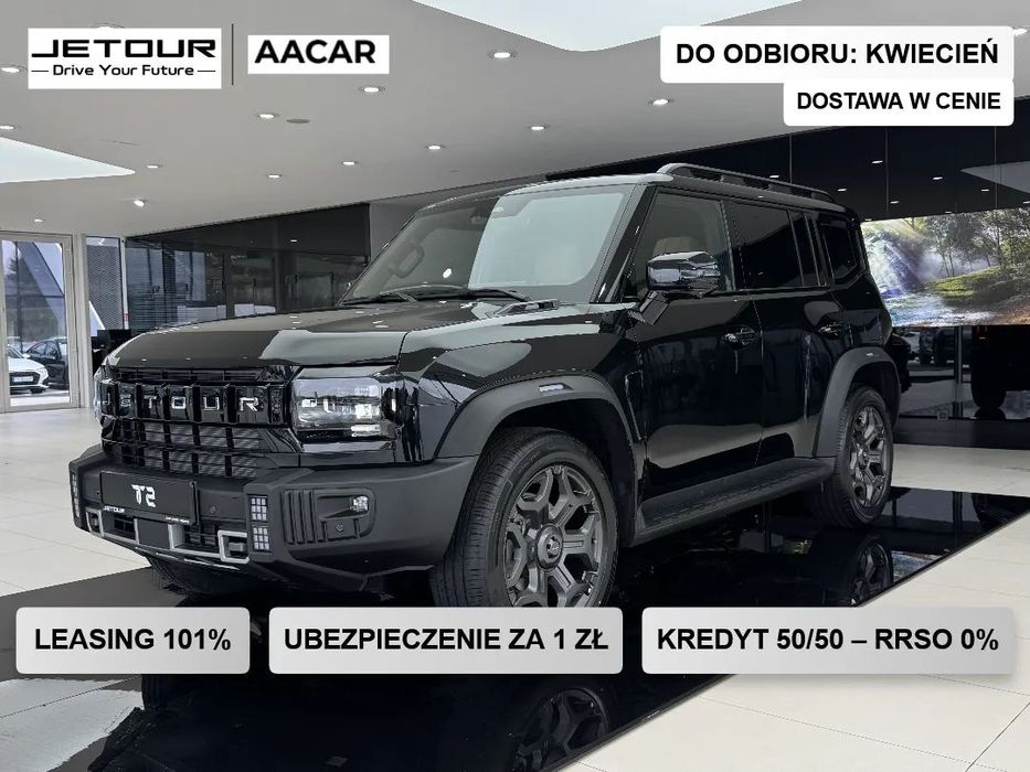 Jetour T2 2.0 7DCT Real Time 4WD 254km | Nowy | Gwarancja 7 lat | FV23%