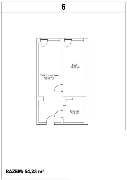 2 pokojowy apartament przy plaży