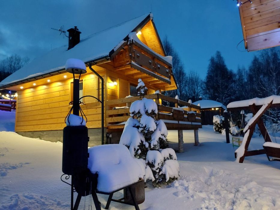 domek w górach Wisła domek  wynajem Beskidy sauna jaccuzi ferie zimowe