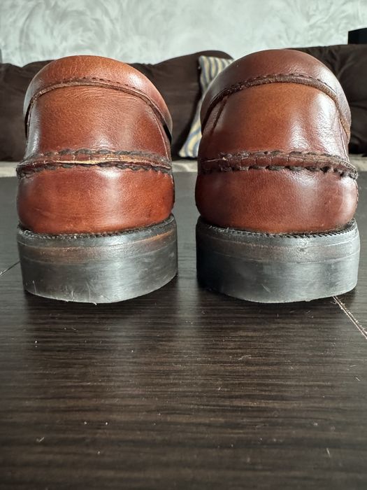 Кожанные лоферы SEBAGO 26 см 41 размер