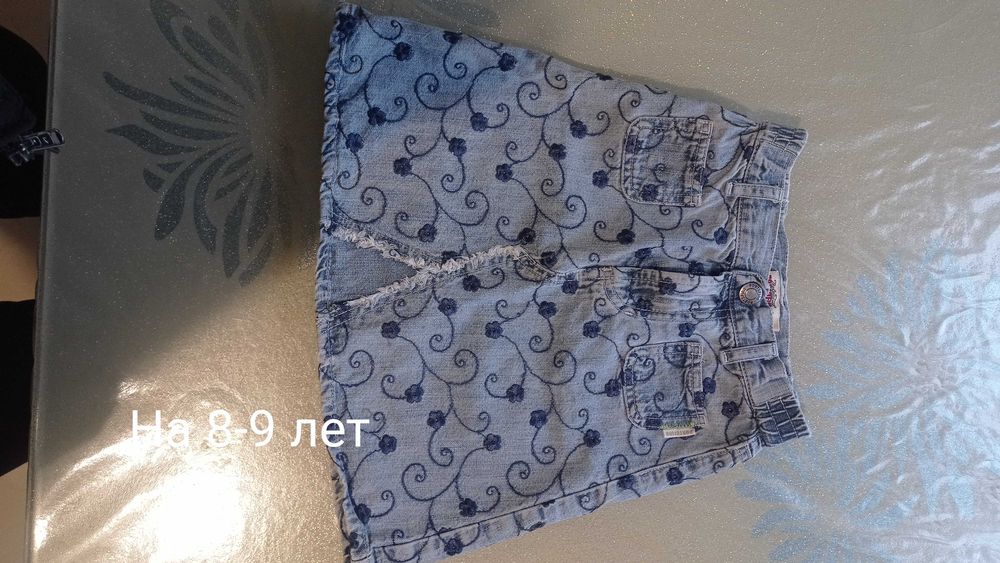 Джинсовые юбки для девочек.