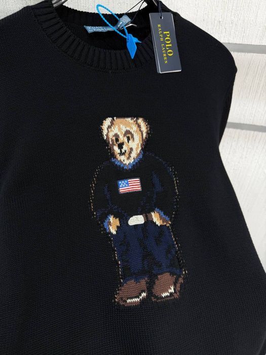 Светр Polo Ralph Lauren чорний чоловічий светр поло ральф лаурен