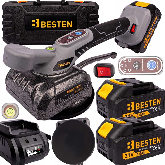 Przyssawka wibrująca do układania płytek