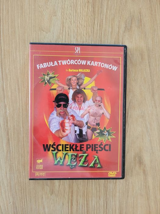 Wściekłe pięści węża dvd Bartosz Walaszek