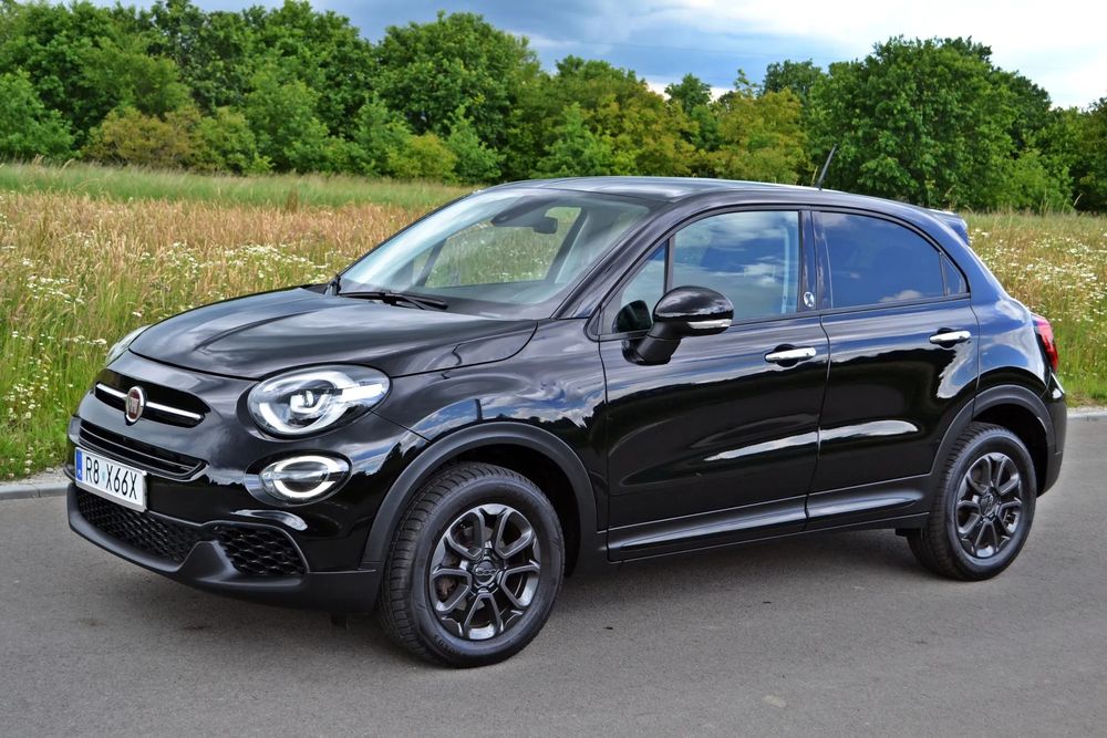 Fiat 500X # led # keyless go # półskóra # dotykowy ekran #