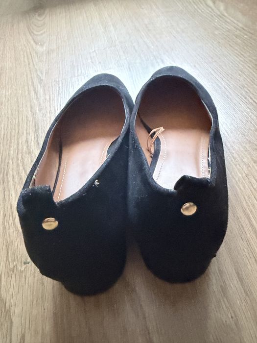 Балетки h&m чорні 38 розмір