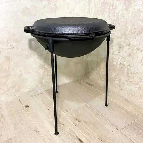 Казан чугунный , казанок / Казан чавунний з кришкою сковородою Акція!