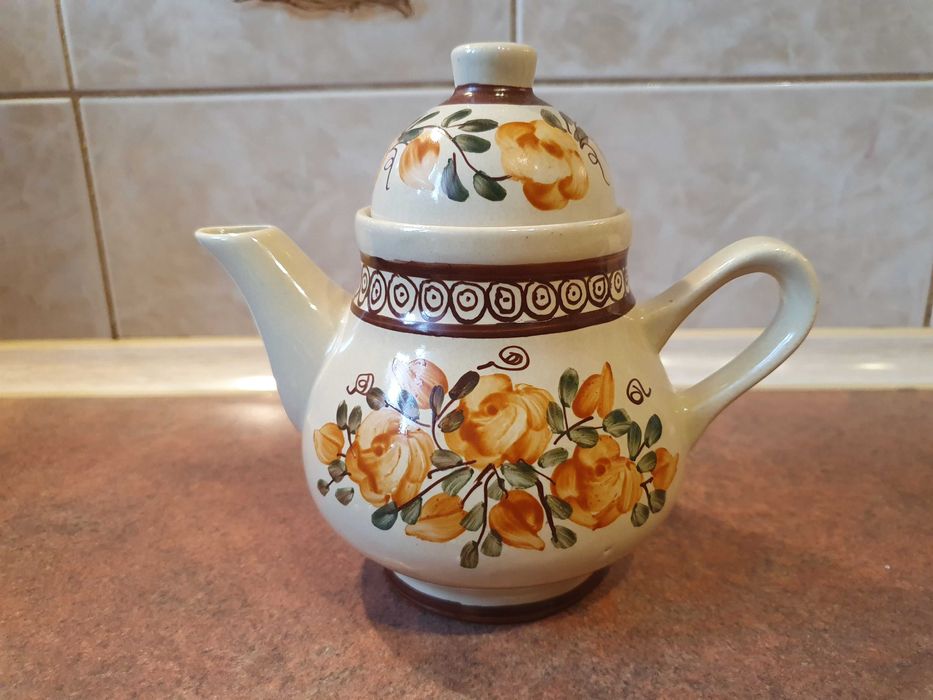 Imbryk  malowany  ręcznie  14  cm