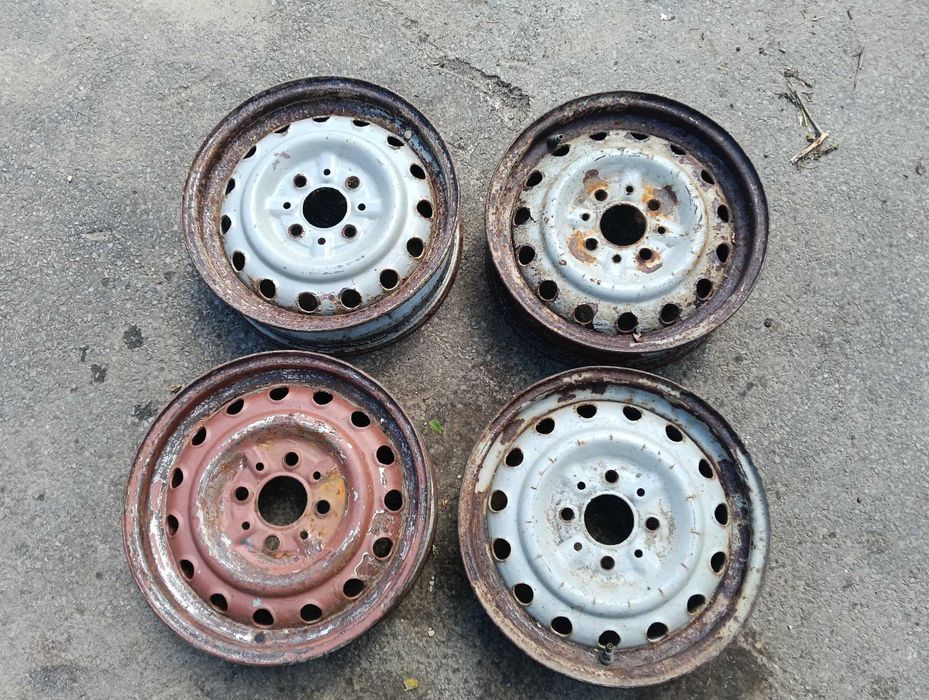 Felgi Fiat 126 /126P Maluch Komplet 4 sztuki WYSYŁKA