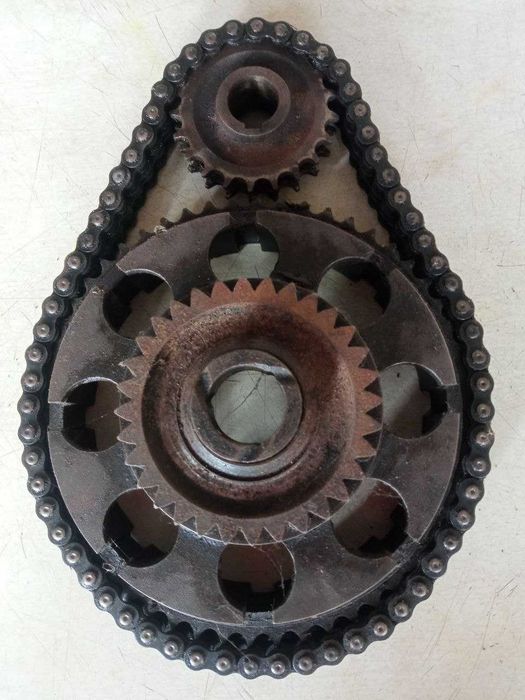 Узел сцепления на ИЖ Юпитер