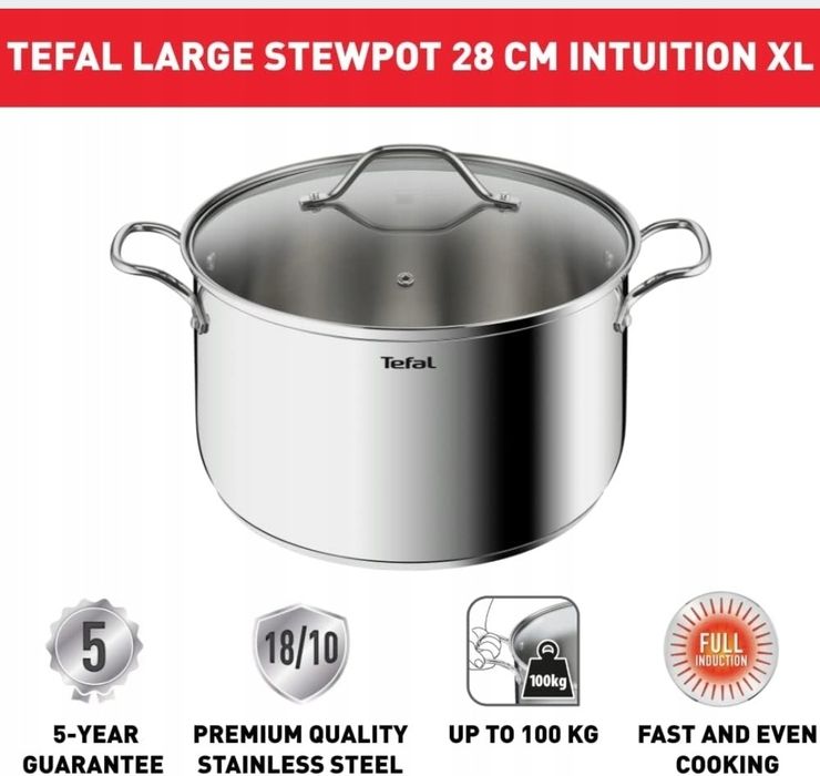 Tefal Intuition XL  garnek 28 cm / 8 l