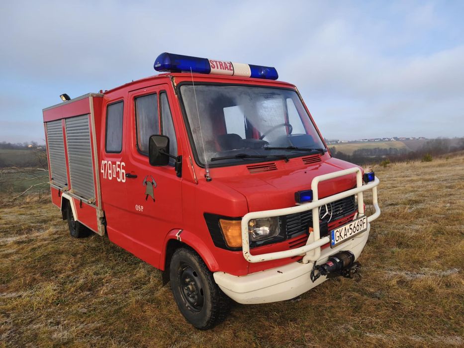 Mercedes-Benz 207 D  2.4 D kaczka Straż Pożarna