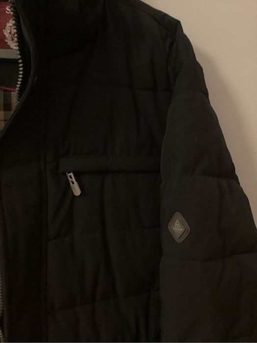 Kurtka meska XL-XXL, nowa, granatowa, bardzo ciepla