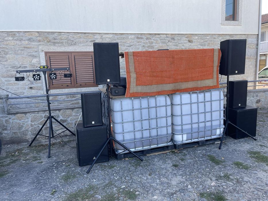 The box pro colunas amplificadas  de 15” e 12”