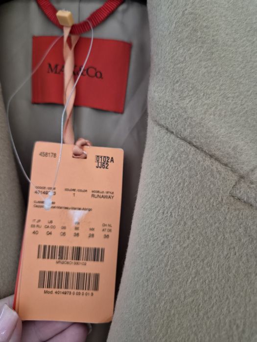 Płaszcz Max Mara 100% wełna  nowy