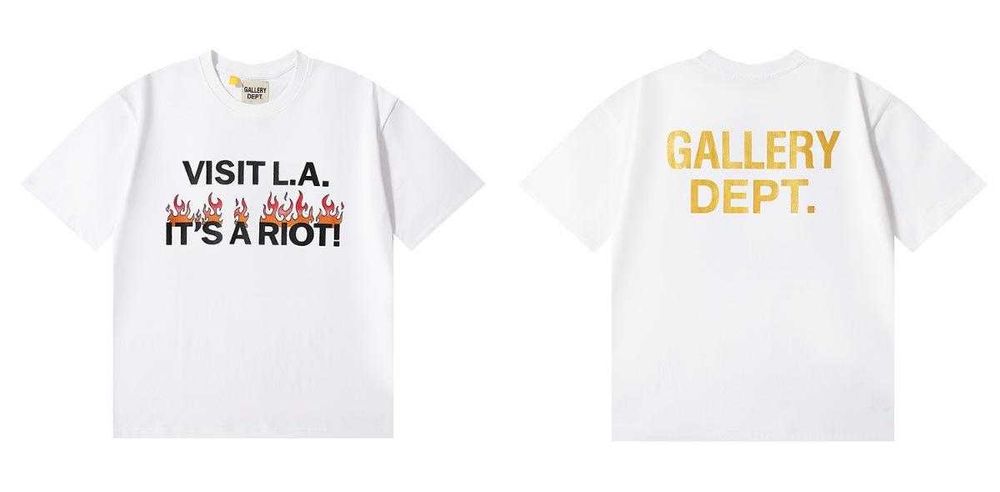 Футболка Gallery Dept футболка на лето Галери Депт футболка gallery dept