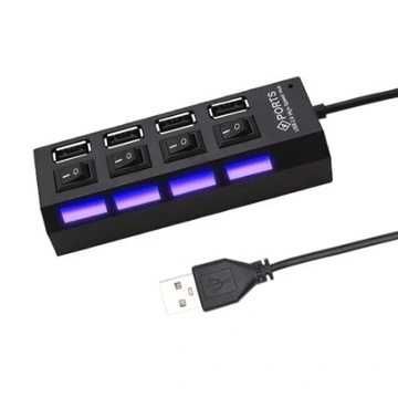 4-Port Usb LED przydatny do pracy/biura Led
