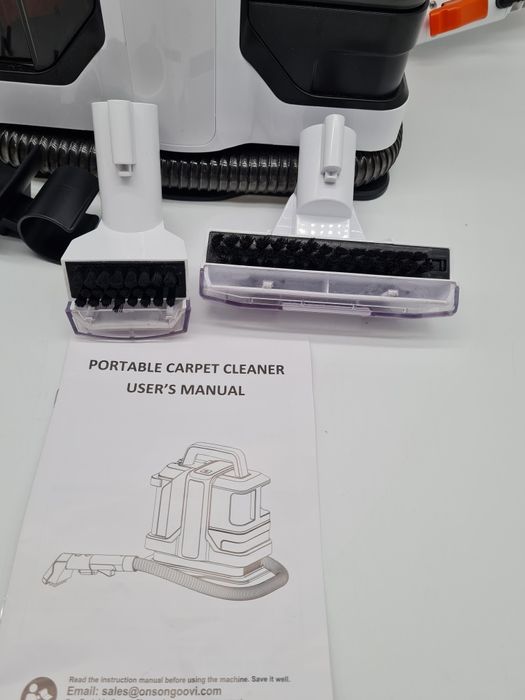 Przenośny odkurzacz piorący do dywanów i tapicerki 750W