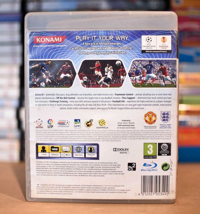 (PS3) PES 2012 . .