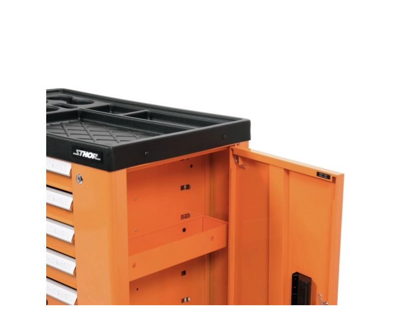 Шафа для майстернь STHOR з 6 шуфлядами та інструментами 174 елементи