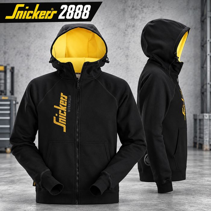 Bluza robocza Snickers 2888 XL z kapturem rozpinana