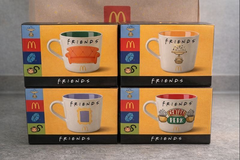 Кружка френдс макдональдс чашка mcdonalds friends