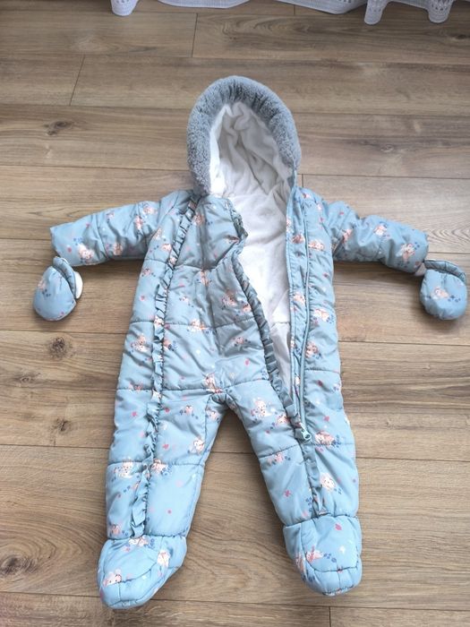 Kombinezon zimowy 74/80 + gratisy