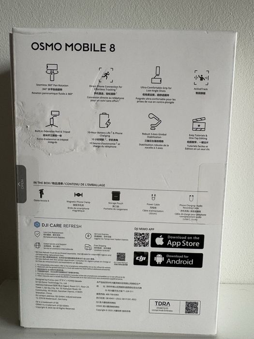 Nowy DJI Osmo Mobile 8 wersja standard