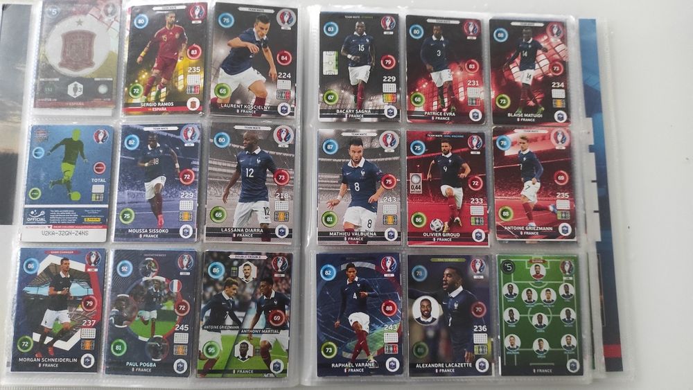 Panini Euro 2016 album karty 365 kart