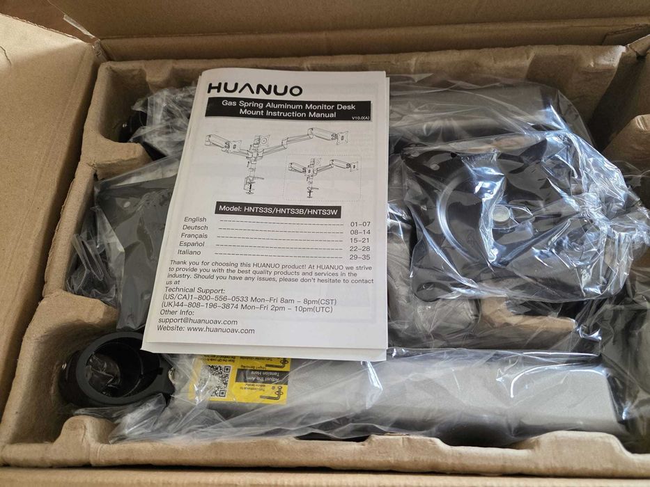 Suporte 3 Monitores Secretária Novo