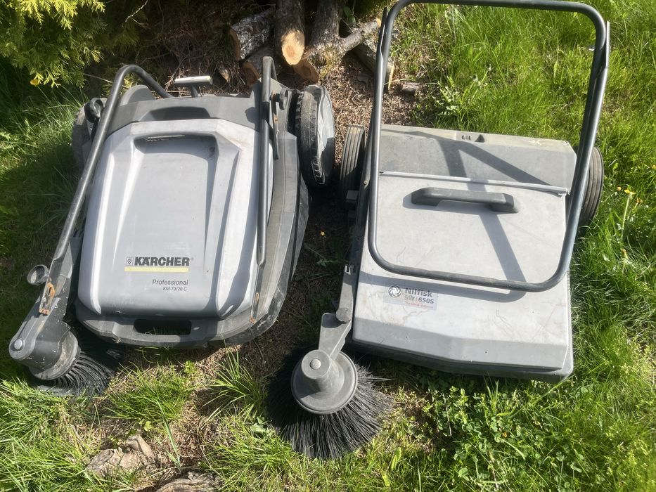 Zamiatarki reczne karcher i nilfiks
