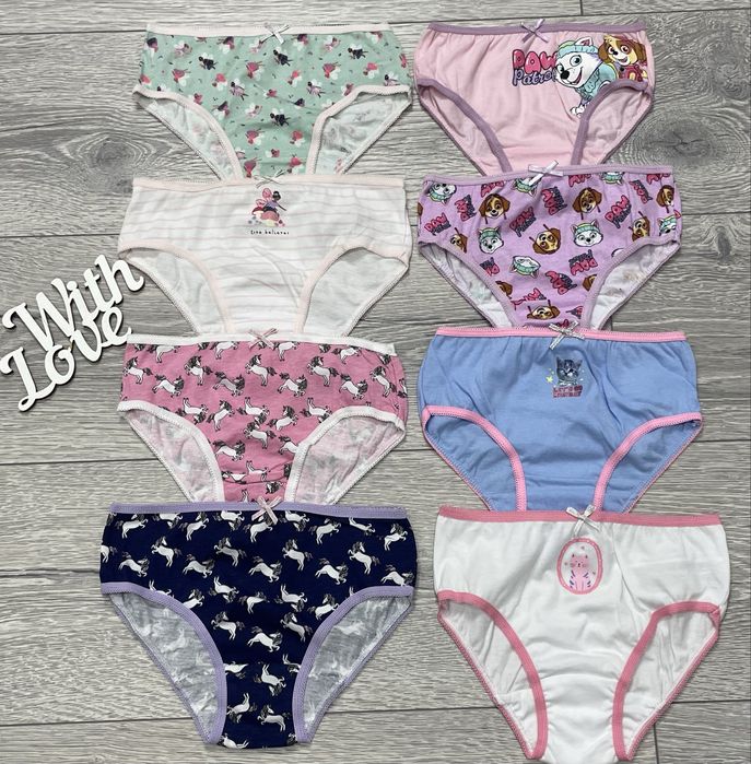 Труси для дівчат,для підлітків. Акція 5+1!