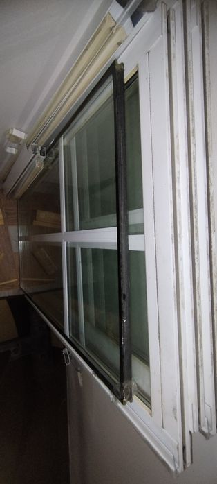 2 Janela correr vidro Duplo aluminio